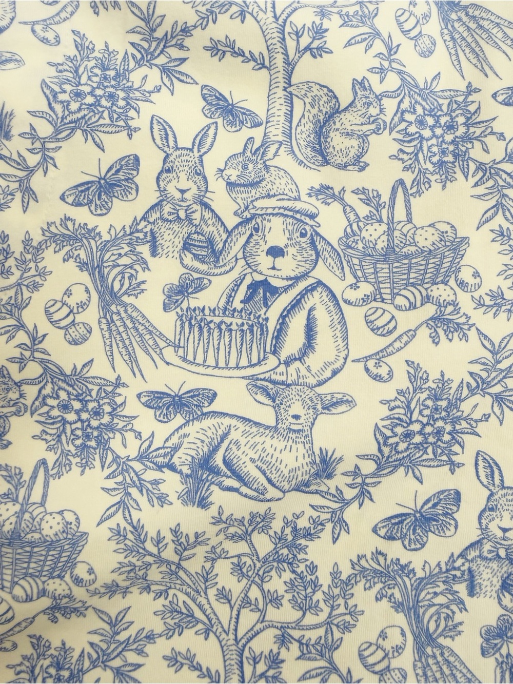 BedHead PJs X Anthropologie Fairytale Forest Pajama Set Blue White Two (2) Piece - Picture 5 of 16